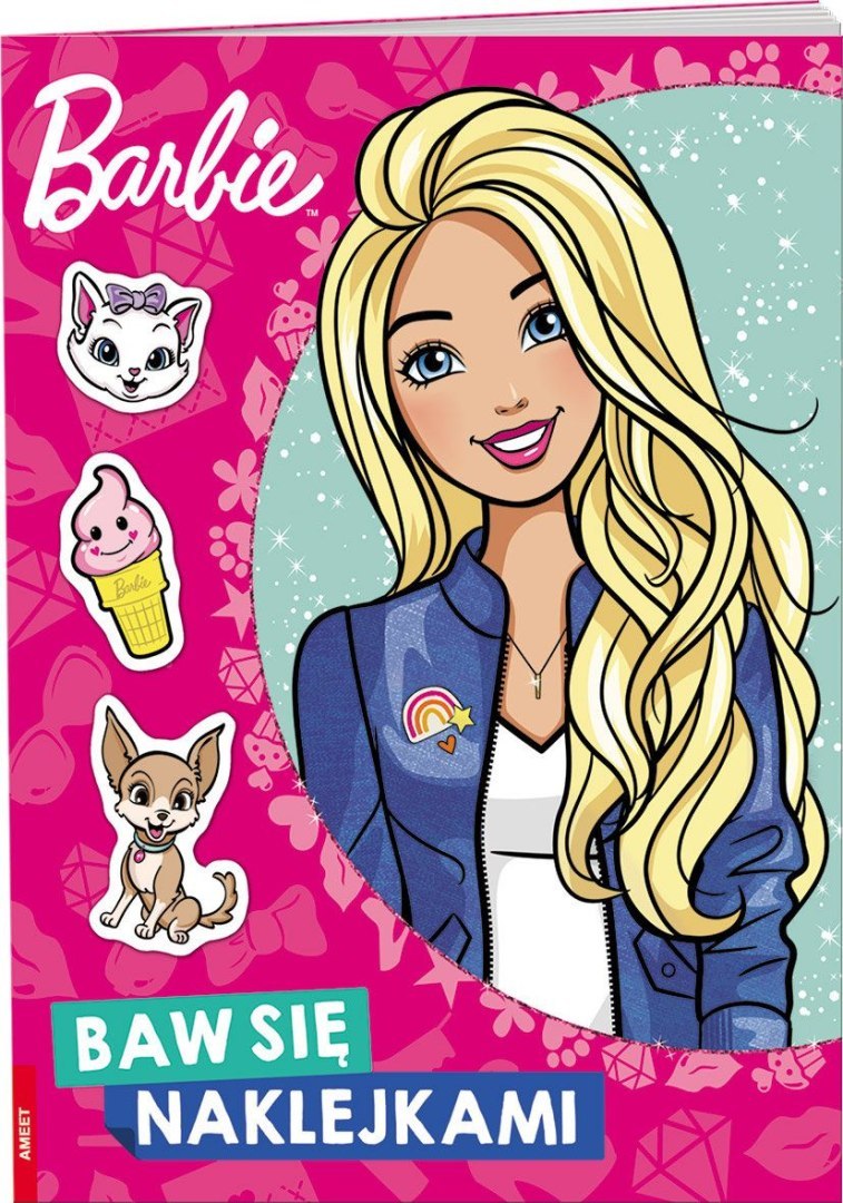 Barbie si diverte con gli adesivi